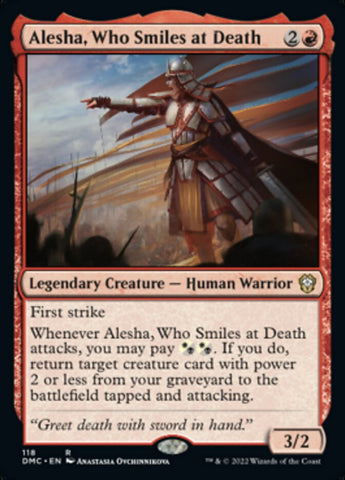 Alesha, Who Smiles at Death [Dominaria United Commander] - The Mythic Store | 24h Order Processing