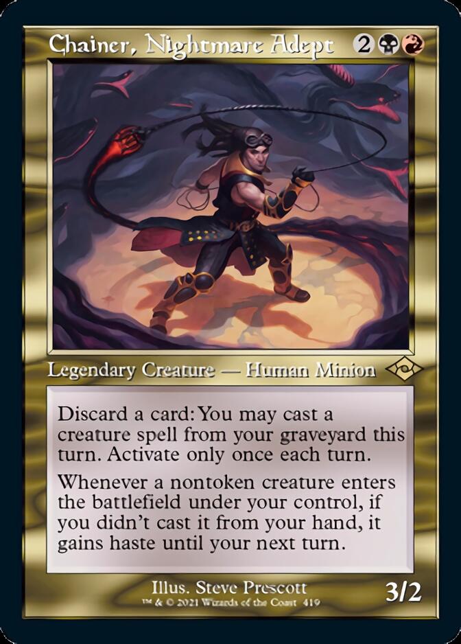 Chainer, Nightmare Adept (Retro) [Modern Horizons 2] - The Mythic Store | 24h Order Processing