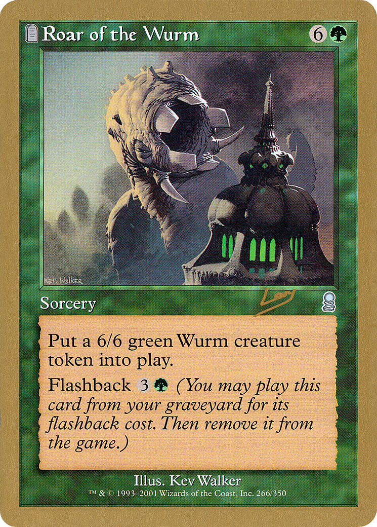 Roar of the Wurm (Raphael Levy) [World Championship Decks 2002] - The Mythic Store | 24h Order Processing