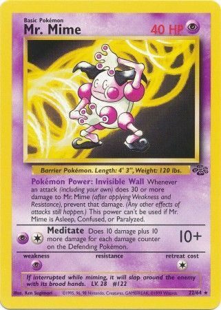 Mr. Mime (22/64) [Jungle Unlimited] - The Mythic Store | 24h Order Processing