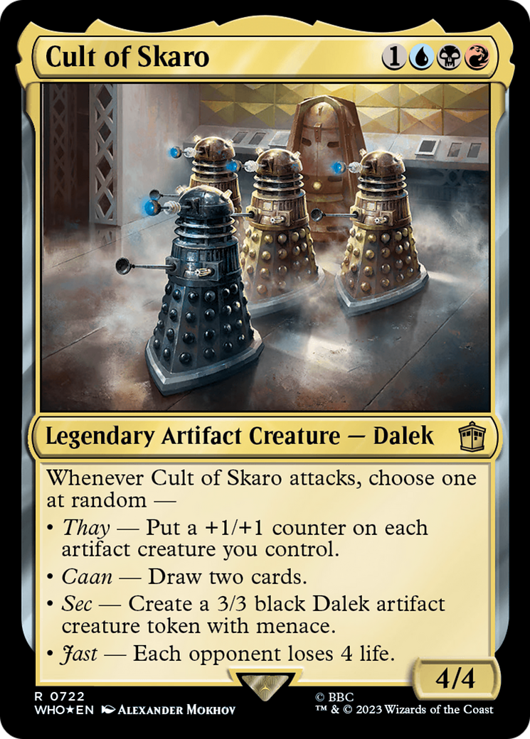 Cult of Skaro (Surge Foil) [Doctor Who] - The Mythic Store | 24h Order Processing