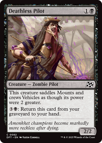 Deathless Pilot [Aetherdrift] - The Mythic Store | 24h Order Processing