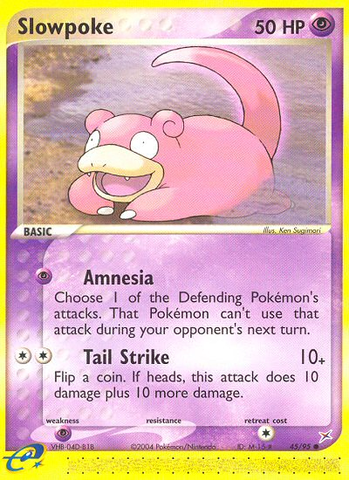 Slowpoke (45/95) [EX: Team Magma vs Team Aqua] - The Mythic Store | 24h Order Processing