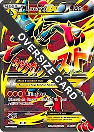 M Lucario EX (55a/111) (Jumbo Card) [XY: Furious Fists] - The Mythic Store | 24h Order Processing