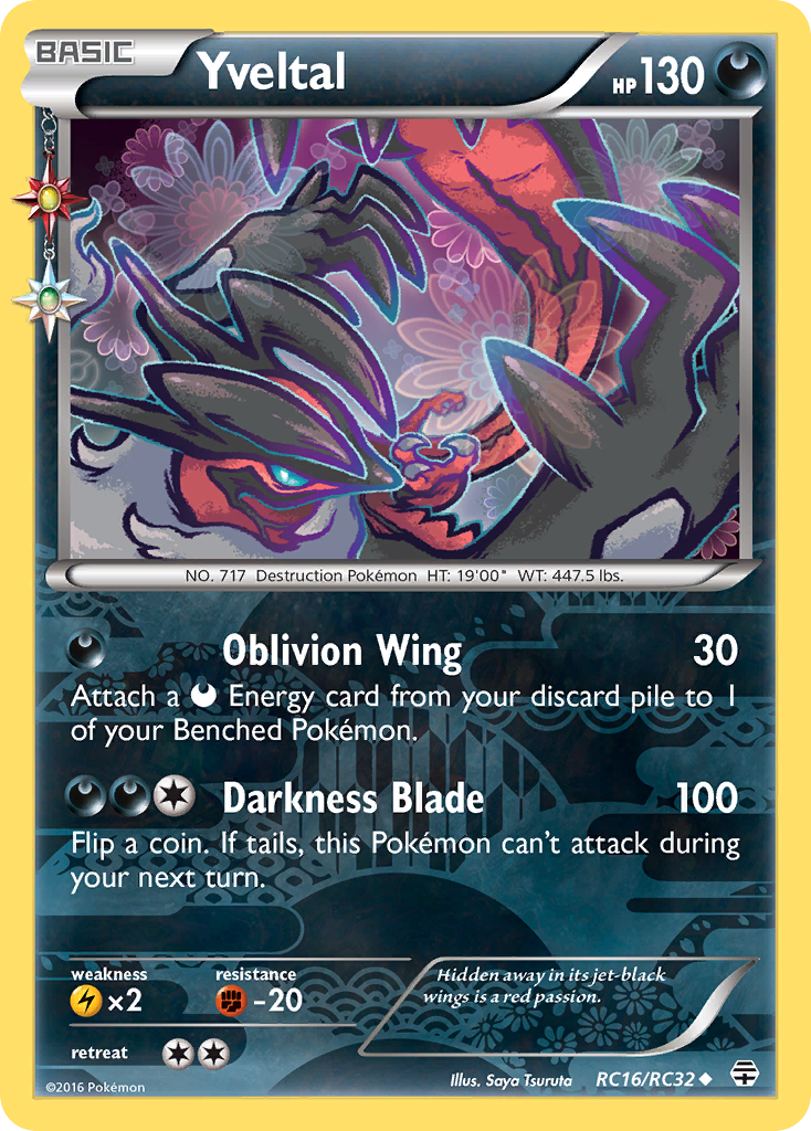 Yveltal (RC16/RC32) [XY: Generations] - The Mythic Store | 24h Order Processing