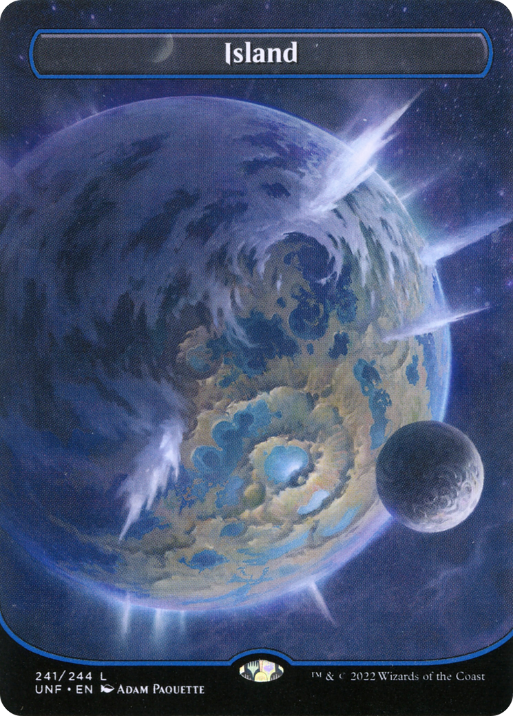Island (241) (Orbital Space-ic Land) [Unfinity] - The Mythic Store | 24h Order Processing