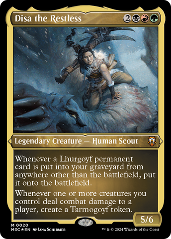 Disa the Restless (Foil Etched) [Modern Horizons 3 Commander] - The Mythic Store | 24h Order Processing
