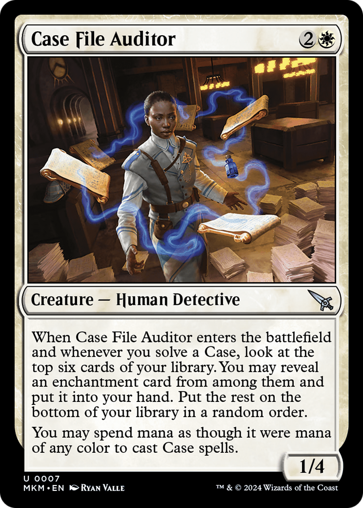 Case File Auditor (Blue) [Murders at Karlov Manor] - The Mythic Store | 24h Order Processing