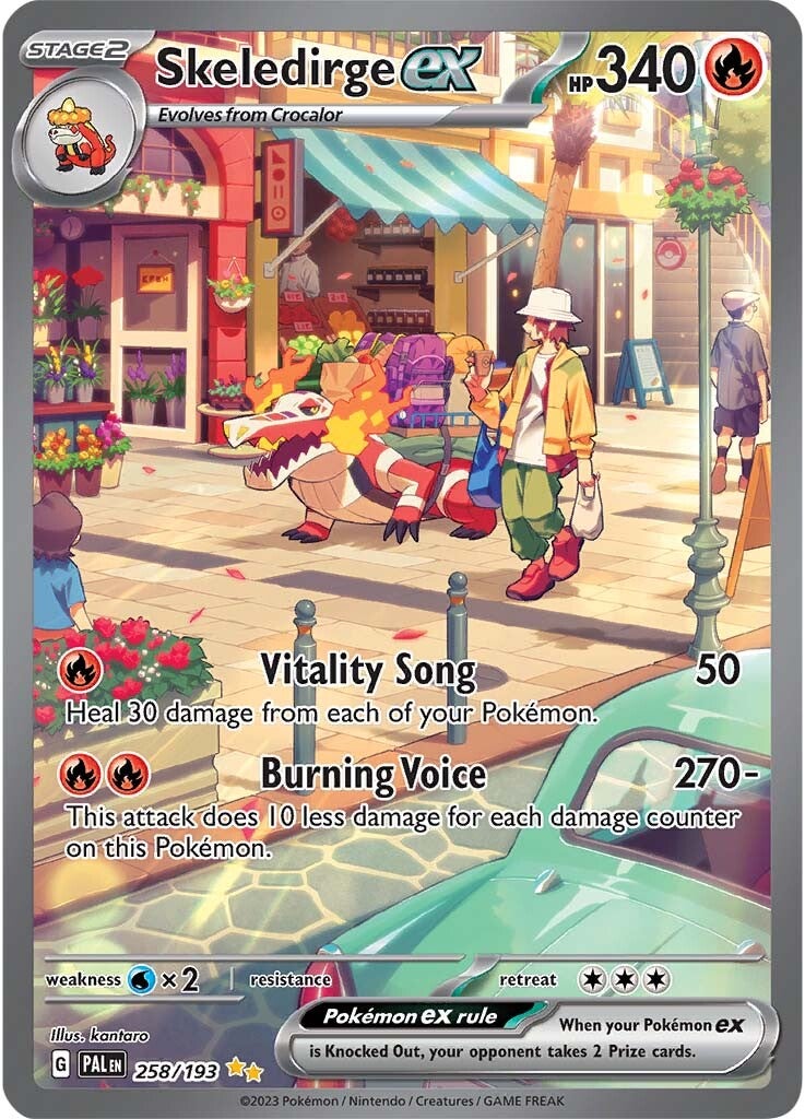 Skeledirge ex (258/193) [Scarlet & Violet: Paldea Evolved] - The Mythic Store | 24h Order Processing