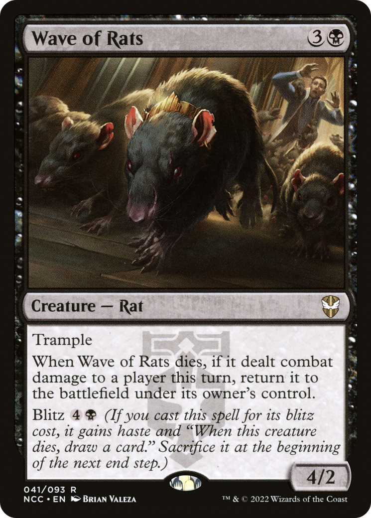 Wave of Rats [Streets of New Capenna Commander] - The Mythic Store | 24h Order Processing