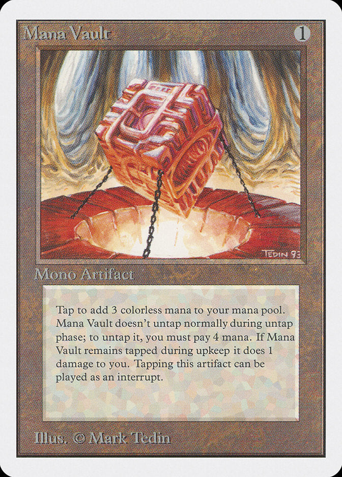 Mana Vault [Unlimited Edition] - The Mythic Store | 24h Order Processing