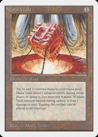 Mana Vault [Unlimited Edition] - The Mythic Store | 24h Order Processing