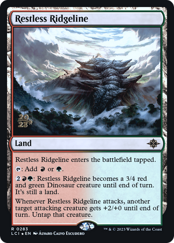 Restless Ridgeline [The Lost Caverns of Ixalan Prerelease Cards] - The Mythic Store | 24h Order Processing