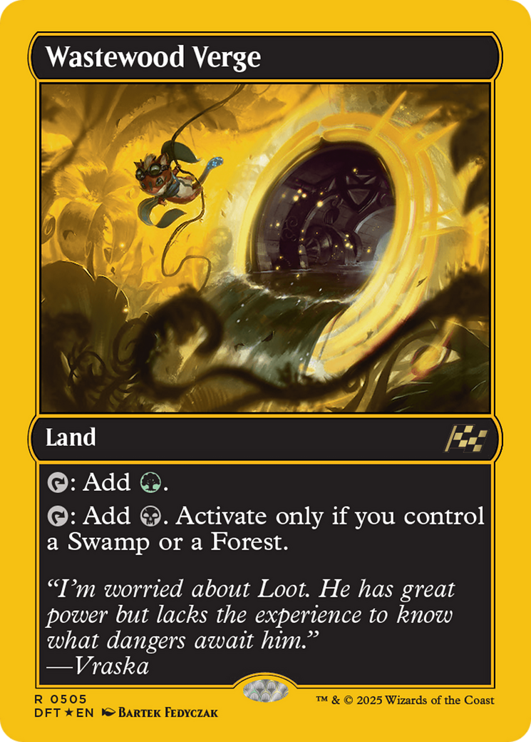 Wastewood Verge (First-Place Foil) [Aetherdrift] - The Mythic Store | 24h Order Processing