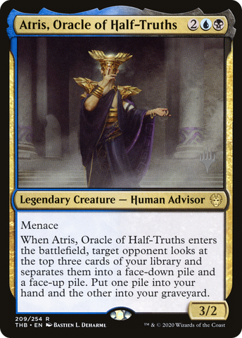 Atris, Oracle of Half-Truths (Promo Pack) [Theros Beyond Death Promos] - The Mythic Store | 24h Order Processing