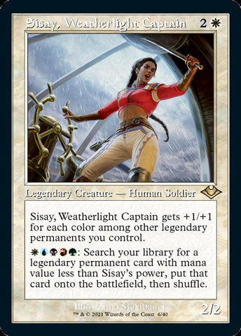 Sisay, Weatherlight Captain (Retro) [Modern Horizons] - The Mythic Store | 24h Order Processing