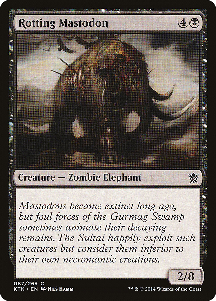 Rotting Mastodon [Khans of Tarkir] - The Mythic Store | 24h Order Processing
