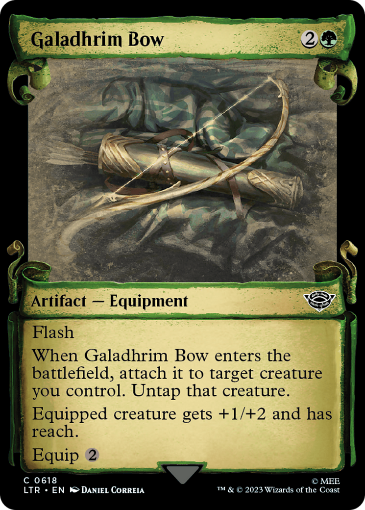 Galadhrim Bow [The Lord of the Rings: Tales of Middle-Earth Showcase Scrolls] - The Mythic Store | 24h Order Processing