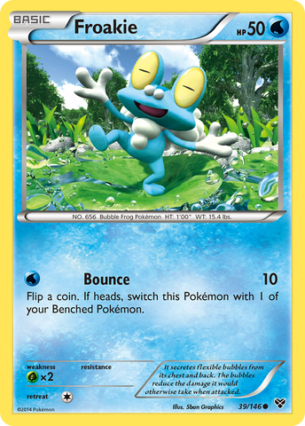 Froakie (39/146) [XY: Base Set] - The Mythic Store | 24h Order Processing