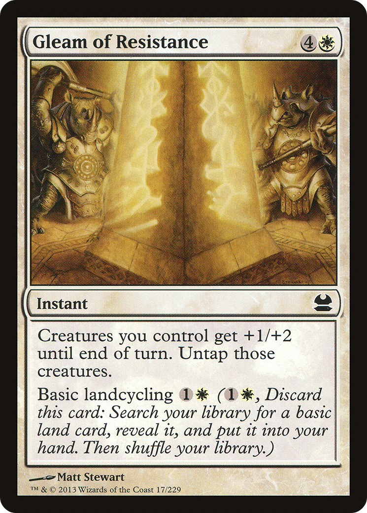 Gleam of Resistance [Modern Masters] - The Mythic Store | 24h Order Processing
