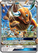 Tauros GX (100/149) [Sun & Moon: Base Set] - The Mythic Store | 24h Order Processing
