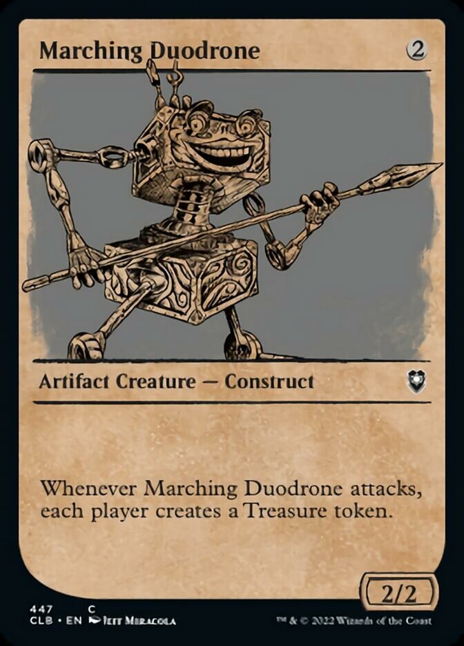 Marching Duodrone (Showcase) [Commander Legends: Battle for Baldur's Gate] - The Mythic Store | 24h Order Processing