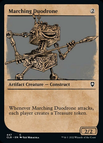 Marching Duodrone (Showcase) [Commander Legends: Battle for Baldur's Gate] - The Mythic Store | 24h Order Processing