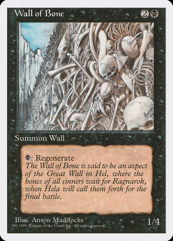 Wall of Bone [Fourth Edition] - The Mythic Store | 24h Order Processing