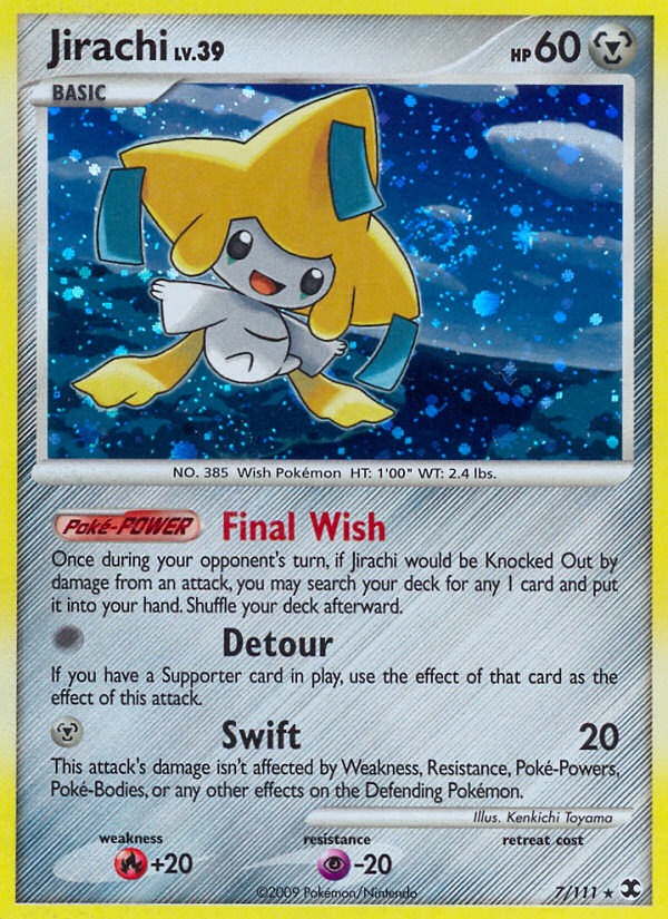 Jirachi (7/111) [Platinum: Rising Rivals] - The Mythic Store | 24h Order Processing