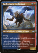 Enthusiastic Mechanaut (Promo Pack) [Kamigawa: Neon Dynasty Promos] - The Mythic Store | 24h Order Processing