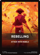 Rebelling Theme Card [Avatar: The Last Airbender Tokens] - The Mythic Store | 24h Order Processing