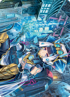 Covert Technician Art Card [Kamigawa: Neon Dynasty Art Series] - The Mythic Store | 24h Order Processing