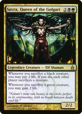 Savra, Queen of the Golgari [Ravnica: City of Guilds] - The Mythic Store | 24h Order Processing