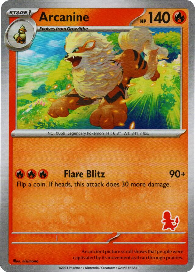 Arcanine [My First Battle] - The Mythic Store | 24h Order Processing
