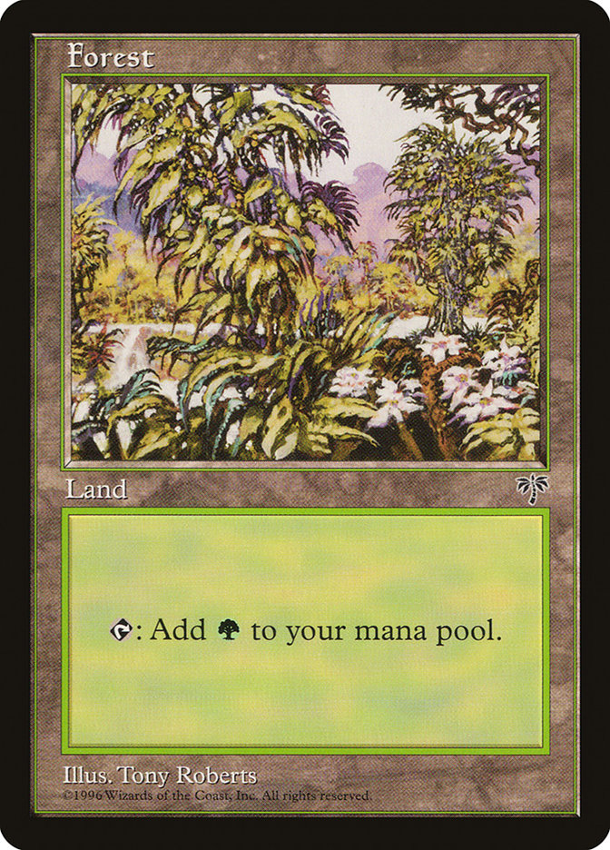 Forest (Open Flowers Bottom Right) [Mirage] - The Mythic Store | 24h Order Processing