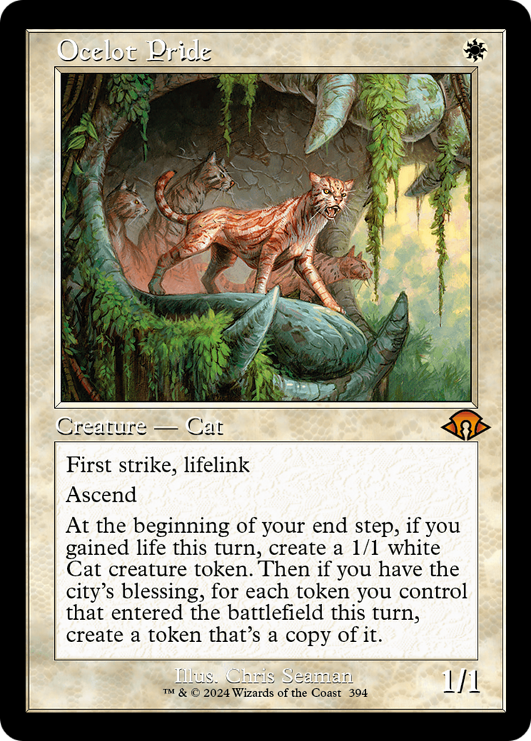 Ocelot Pride (Retro) [Modern Horizons 3] - The Mythic Store | 24h Order Processing