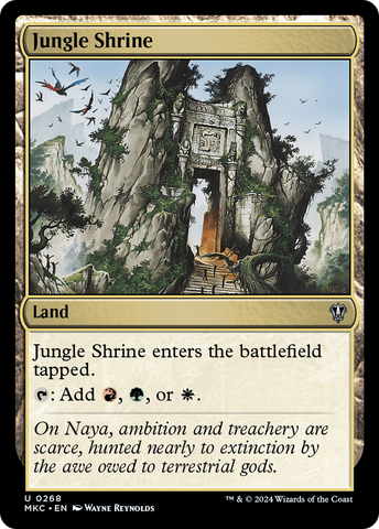 Jungle Shrine [Murders at Karlov Manor Commander] - The Mythic Store | 24h Order Processing