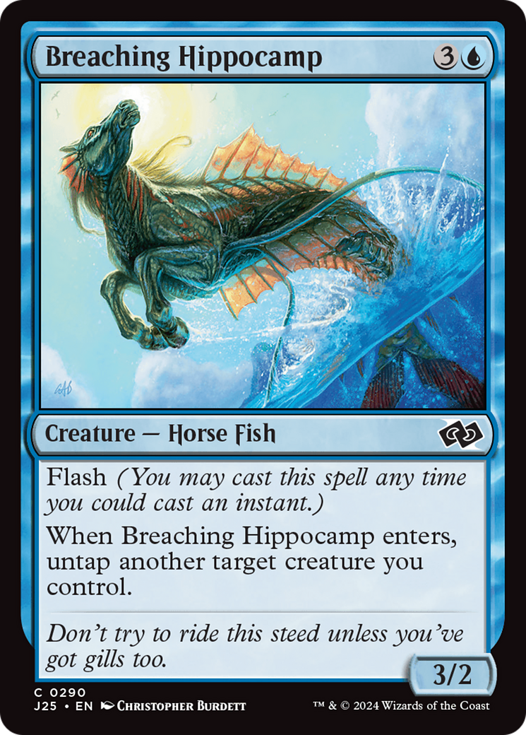 Breaching Hippocamp [Foundations Jumpstart] - The Mythic Store | 24h Order Processing