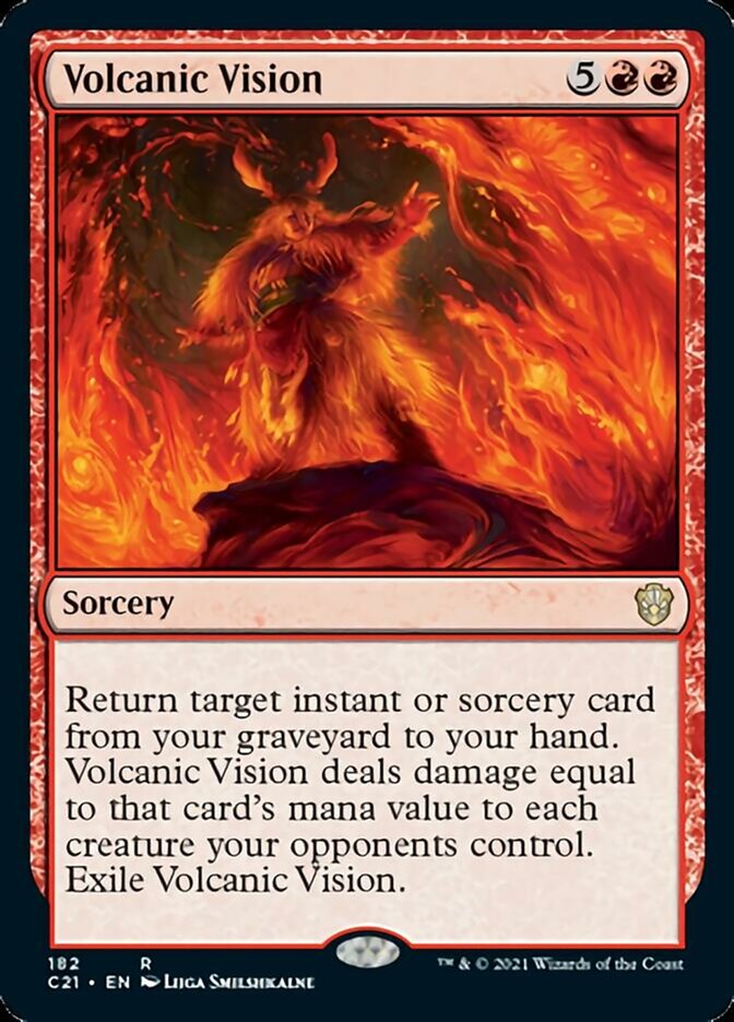 Volcanic Vision [Commander 2021] - The Mythic Store | 24h Order Processing