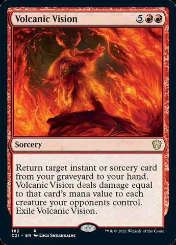 Volcanic Vision [Commander 2021] - The Mythic Store | 24h Order Processing