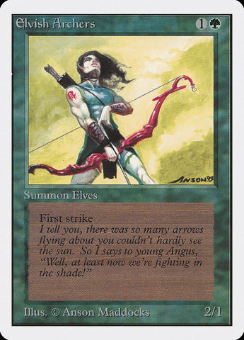 Elvish Archers [Unlimited Edition] - The Mythic Store | 24h Order Processing