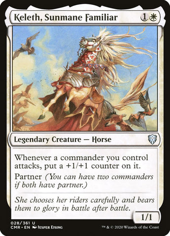 Keleth, Sunmane Familiar [Commander Legends] - The Mythic Store | 24h Order Processing
