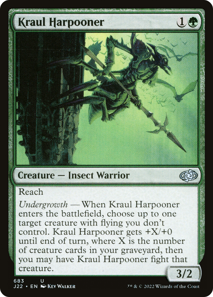 Kraul Harpooner [Jumpstart 2022] - The Mythic Store | 24h Order Processing