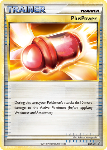 PlusPower (80/95) [HeartGold & SoulSilver: Unleashed] - The Mythic Store | 24h Order Processing