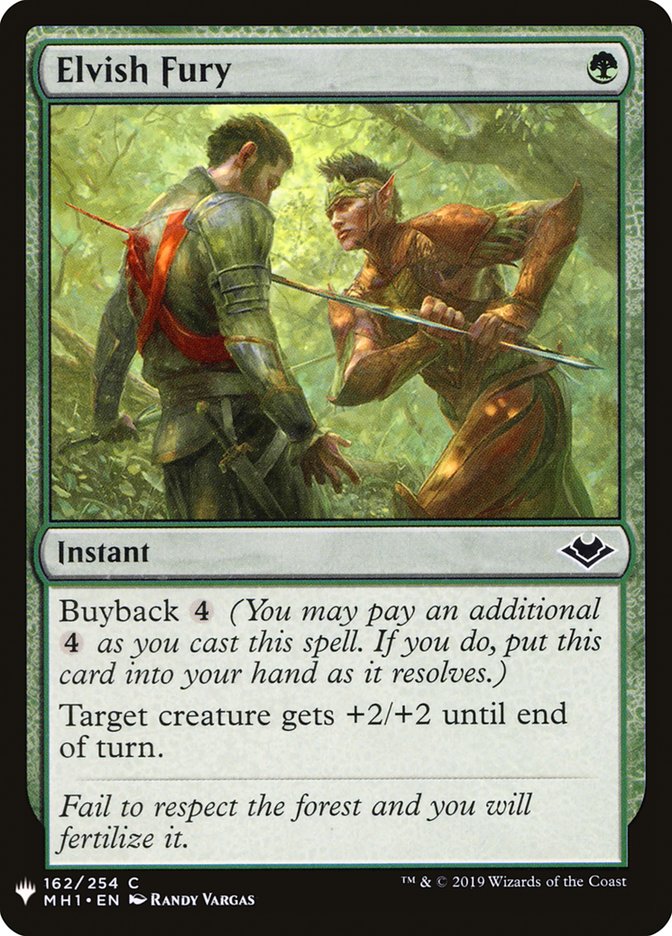 Elvish Fury [Mystery Booster] - The Mythic Store | 24h Order Processing