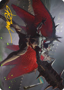 Phyrexian Vindicator Art Card (Gold-Stamped Signature) [Phyrexia: All Will Be One Art Series] - The Mythic Store | 24h Order Processing