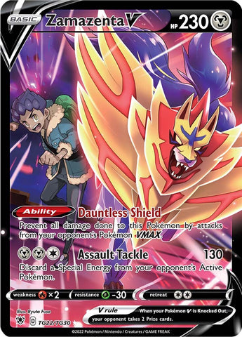 Zamazenta V (TG22/TG30) [Sword & Shield: Astral Radiance] - The Mythic Store | 24h Order Processing