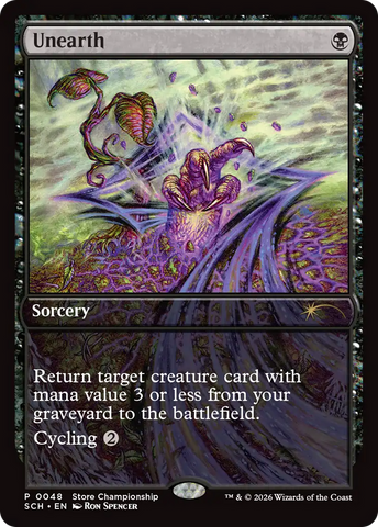 Unearth [Store Championships 2026] - The Mythic Store | 24h Order Processing