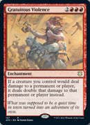 Gratuitous Violence [Dungeons & Dragons: Adventures in the Forgotten Realms Commander] - The Mythic Store | 24h Order Processing