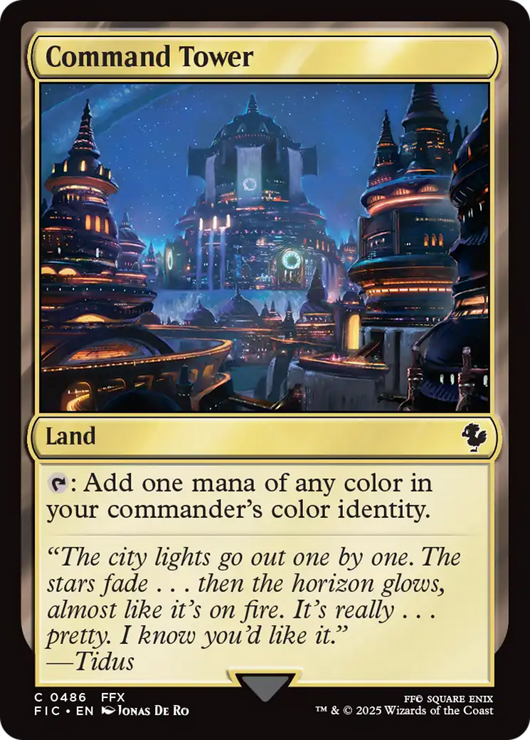 Command Tower (0486) [FINAL FANTASY Commander] - The Mythic Store | 24h Order Processing